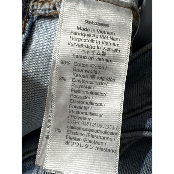 Madewell The Curvy Perfect Vinatge Jean in Coffey Wash Worn-In Edition Size 28 - Picture 12 of 15